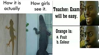 😂Funny School Relatable Memes 😂|🤣Students Memes🤣|😜 Hilarious Memes😜|😁Memes Compilation😁| Part - 1075