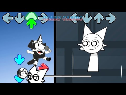 [SWAP] FNF Sprunki All Phases vs Bluey Full Episodes Sings Ejected | Incredibox Sprunki FNF Mods