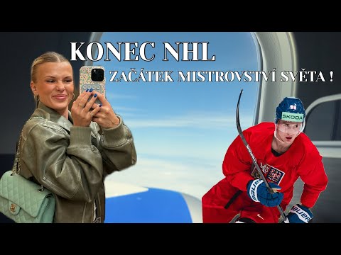 VLOG - Konec NHL sezóny, balení.. A jedeme na mistrovství :)