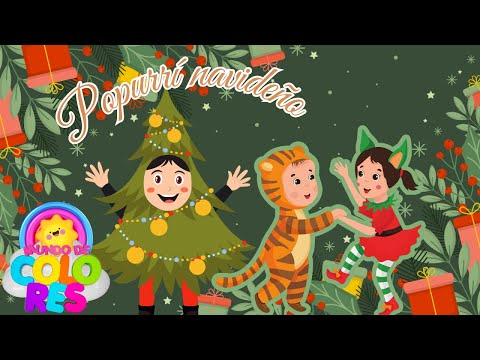 Popurri Navideño🎄🎁Especial de Navidad 2024 ✨🎵| Mundo de Colores🎈🎉