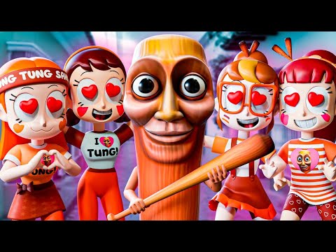 TUNG TUNG SAHUR ÜNLÜ OLUYOR 3D TÜRKÇE DUBLAJ ANİMASYON - KOMİK DUBLAJ