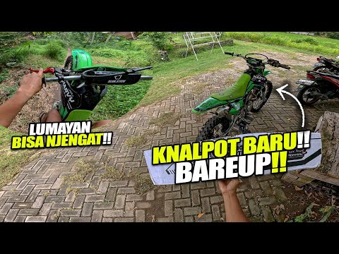 DI KASIH KNALPOT BARU SAMA BRAND BESAR, BUAT SI KANCIL !!