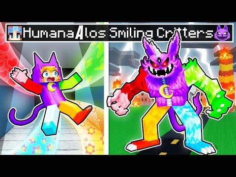 ¡De Humana a los SMILING CRITTERS en Minecraft!