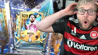 We Actually Packed UTOTS Messi in the 3x 108-109 World Elite Clubs Pack on FC Mobile!!