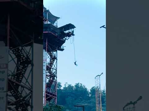 Reality of Bungee Jumping Incident (Part-04) #shorts #ytshorts #bungeejumping #bungee #bungeejump
