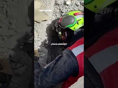 BAJO TONELADAS DE ESCOMBROS, MOISÉS, UN NIÑO DE 11 AÑOS, SEGUÍA RESISTIENDO