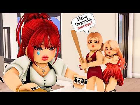 ¡ROBARON A LA HIJA DE UNA POBRE Y LA MALTRATARON  EN ROBLOX ! 😢I Soy Alicia (Compilación)