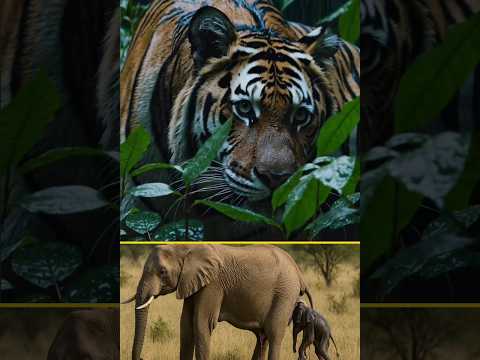 குட்டியை 🙄 வேட்டையாட துடிக்கும் 😔 அரக்கன் tamilwild life #tamilshorts