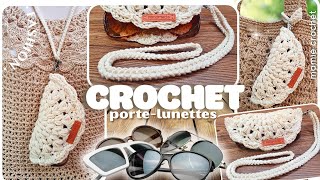 😍 CROCHET TOP VIRAL ! PORTE-LUNETTES HYPER TENDANCE !! 💖😍 TUTO CROCHET FACILE & RAPIDE @MamieCrochet