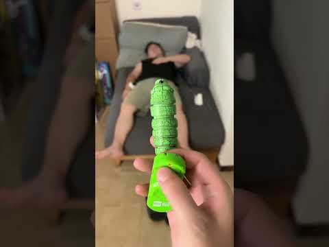 Sleeping like a dead pig, a prank, hehe