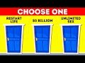 Tackling the Hardest Choices: Riddles and Brain Teasers