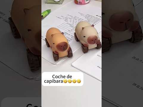 Coche de capibara #iboop #iBOOP #capybara #peluches #plush #regalos #gifts #capibara #dolls