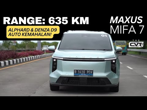 JAKARTA BALI CUMA 2X CAS AJA PAKAI MOBIL LISTRIK INI. MAXUS MIFA 7 BIKIN ALPHARD & DENZA KEMAHALAN?