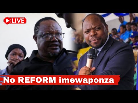 CHALAMILA CHADEMA WAMEYATIMBA WENYEWE SERIKALI HAIJAWAZUIA TATIZO NO REFORM NO ELECTION  KITANZI