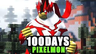 100 Days in Minecraft Pixelmon: Building the Ultimate Pokemon Team!