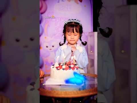 Emotional Birthday Surprise lina 💔🎁 #tiktok #lina #papa #cdrama