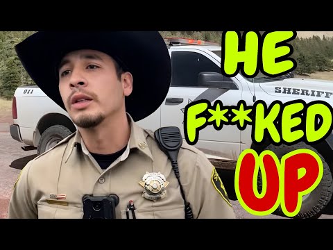 COP SPANKED BY SUPERVISOR AFTER ILLEGAL SEARCH!