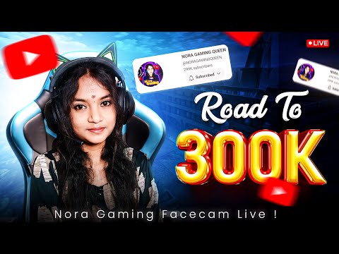 NEW CS RANK SEASON 27💖 Free Fire Live With Nora gaming 🔥||#ff #freefiretamil #freefirelive #shorts