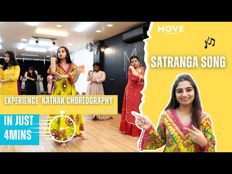 CLASS EXPERIENCE EP.4 ( KATHAK CHOREOGRAPHY @sakshi_bhusari #movethedancespace #bollywooddance