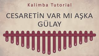 Kalimba Notaları | Cesaretin Var Mı Aşka?