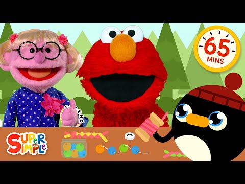 What’s Your Name? + More | Sesame Street & Super Simple Songs Together! | 1 Hour of Kids Songs