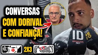 MAYCON SOBRE SEU GOL, COBRANÇAS, FALTA DE ATENÇÃO DO ELENCO E MERECIMENTO - VASCO 2X3 CORINTHIANS