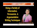 Essay Writing Techniques and Structures
