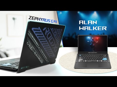 (VIETNAMESE) Mở hộp laptop ROG Zephyrus G14 phiên bản dành cho DJ Alan Walker