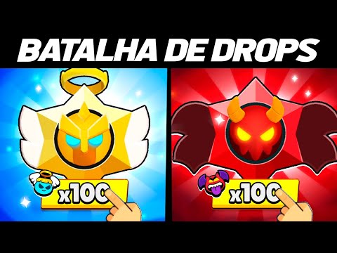 BATALHA DE STARR DROPS!!! 100 ANGELICAIS vs 100 DEMONÍACOS... QUEM VENCE?