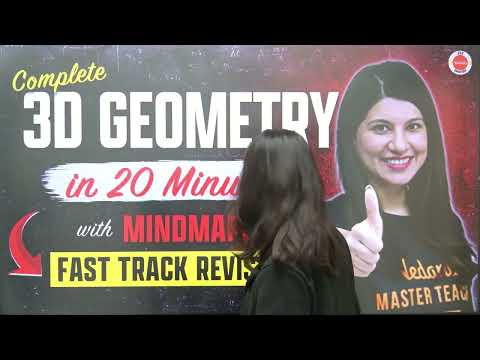 3D Geometry | Mind Map Revision | JEE Main & Advanced 2025 #jeemains2025 #revisionjee #mindmaps