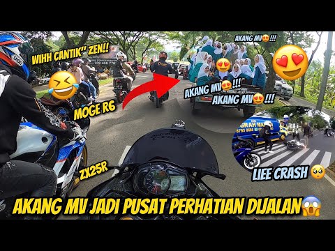 AKANG MV JADI PUSAT PERHATIAN CEWE" DIJALAN😂 AUTO GEBER" SAMPE LIMIT‼️