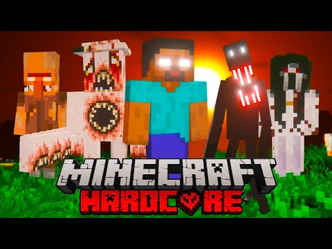 INTENTÉ SOBREVIVIR a 10 MOBS TERRORÍFICOS en Minecraft