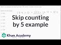 Counting by Fives: Sequence Problems