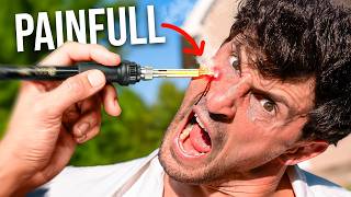 How Long Until a Soldering Iron Burns Through Skin?