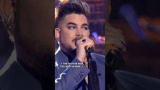 #AdamLambert performs “The Muffin Man” as #Cher in Wheel of Musical Impressions! #ThatsMyJam