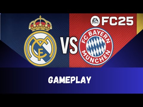 FIFA 25 JOGANDO NO PS5 | O QUE ACONTECEU DURANTE A GAMEPLAY DA PARTIDA COM REAL MADRID vs BAYERN