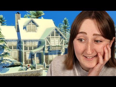 building a snowy winter house in the sims! (Streamed 12/11/24)