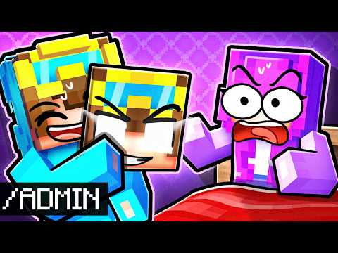 Using ADMIN COMMANDS to Prank My Crush in Minecraft!