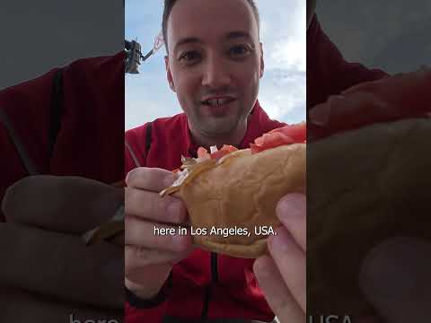 $8 Hot Dog Street Food In Los Angeles, USA 🇺🇸