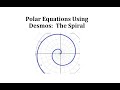 Exploring the Archimedean Spiral with Desmos