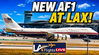 NEW AF1 ARRIVAL AT LAX!