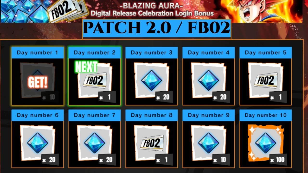 MISE A JOUR 2.0  : FB02 et "Battle pass" gratuit - DRAGON BALL SUPER CARD GAME FUSION WORLD