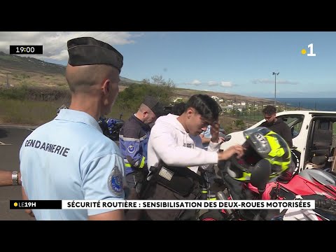 Une opération de sensibilisation pour les conducteurs de deux-roues