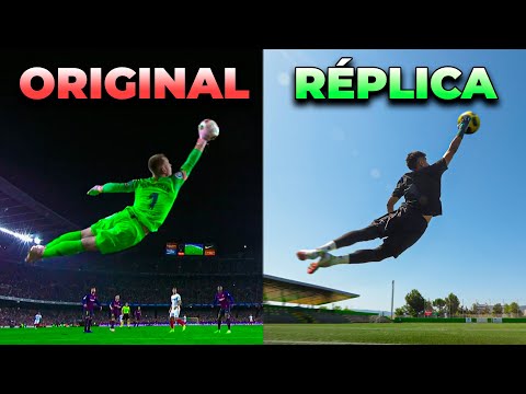 RECREÉ PARADAS IMPOSIBLES 2 *me ENFRENTO al PORTERO MÁS FAMOSO de las REDES *