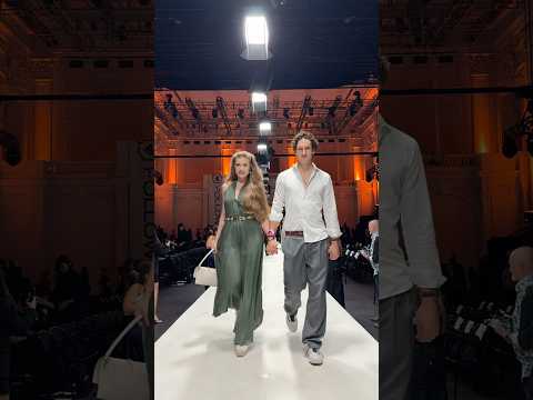 Mein Freund & ich laufen auf der Fashion Week?! 😳 @felix.klingler Bitte stimmt für ein Kleid 👗