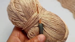 Elegant Lacy Zigzag Crochet Stitch – Looks Delicate but So Easy to Make!