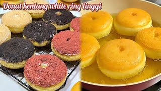 Resep donat kentang empuk dan lembut white ring tinggi dan kokoh