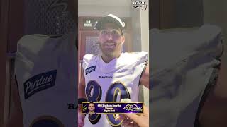 Our very own Candi Waller had a chance to have a 1-on-1 with #Ravens TE Durham Smythe #ravensflock