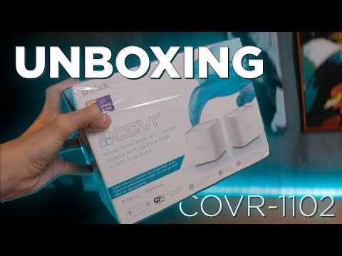 UNBOXING do COVR-1102 - Kit de Roteadores Mesh da D-Link!