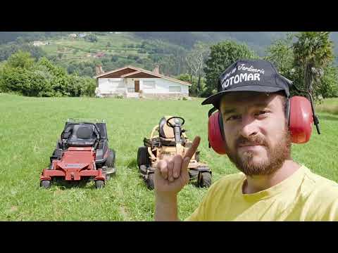 Este tractor siega aun más rápido!